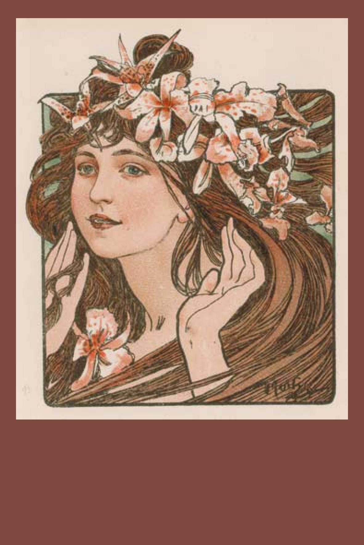 Carte postale Alfons Mucha