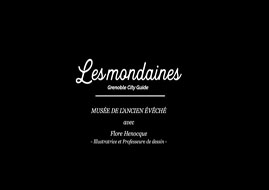 Les Mondaines générique de la vidéo (titre sur fond noir) © Les Mondaines 