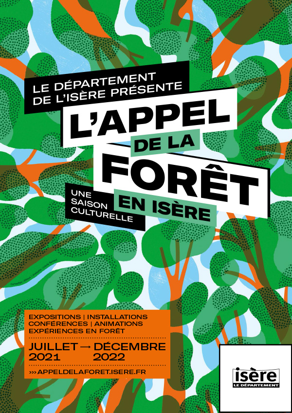 Visuel Appel de la forêt © D38 / Silence design