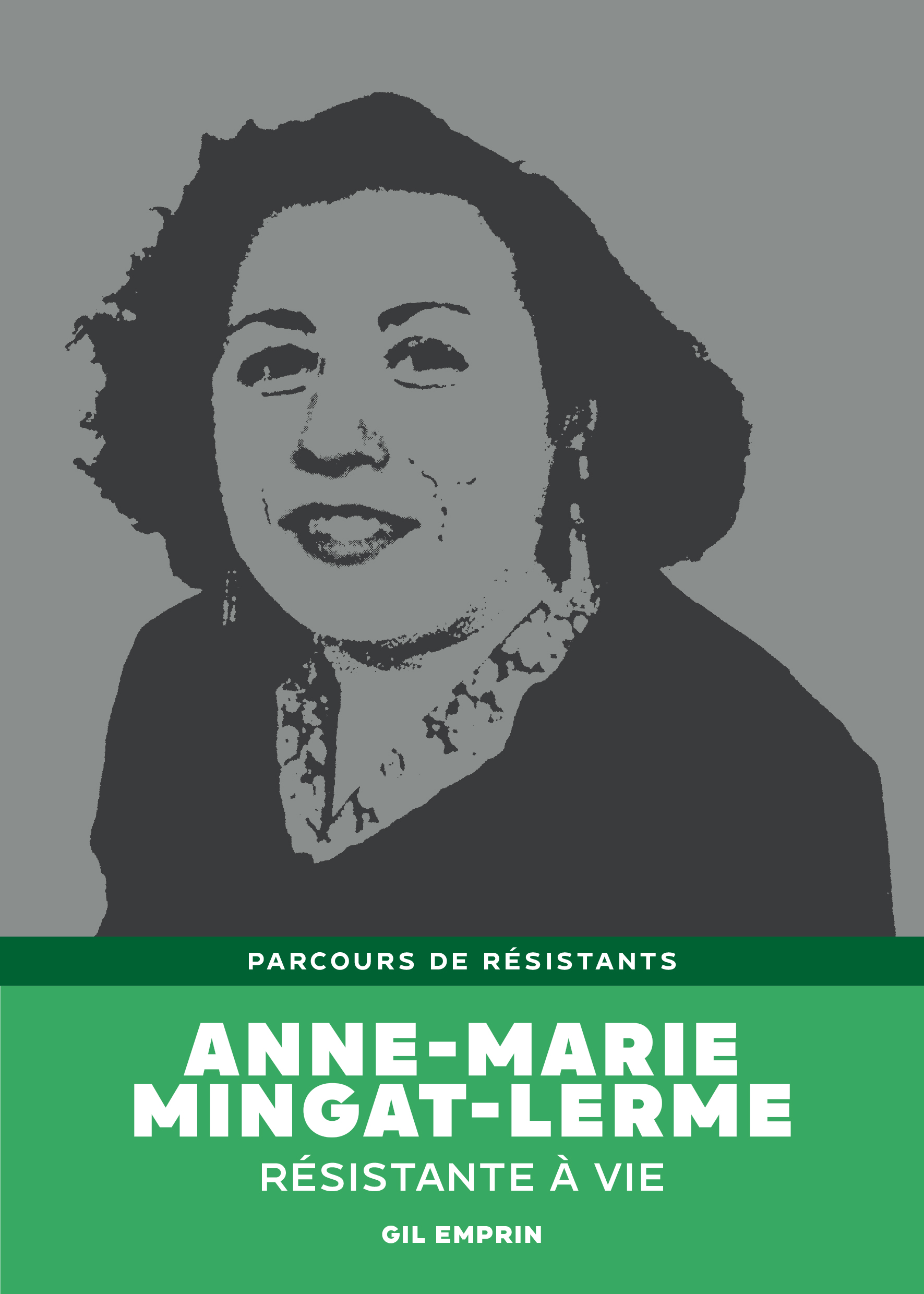 couverture de l'ouvrage avec un portrait de Anne-Marie Mingat-Lerme