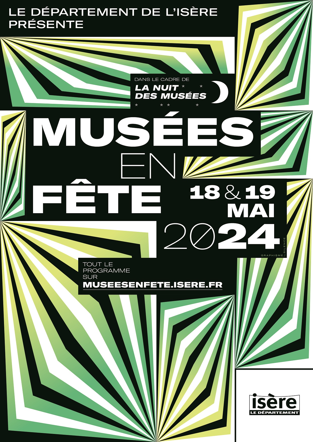 Visuel Musées en fête 6 Nuit des musées 2024 - Studio silence