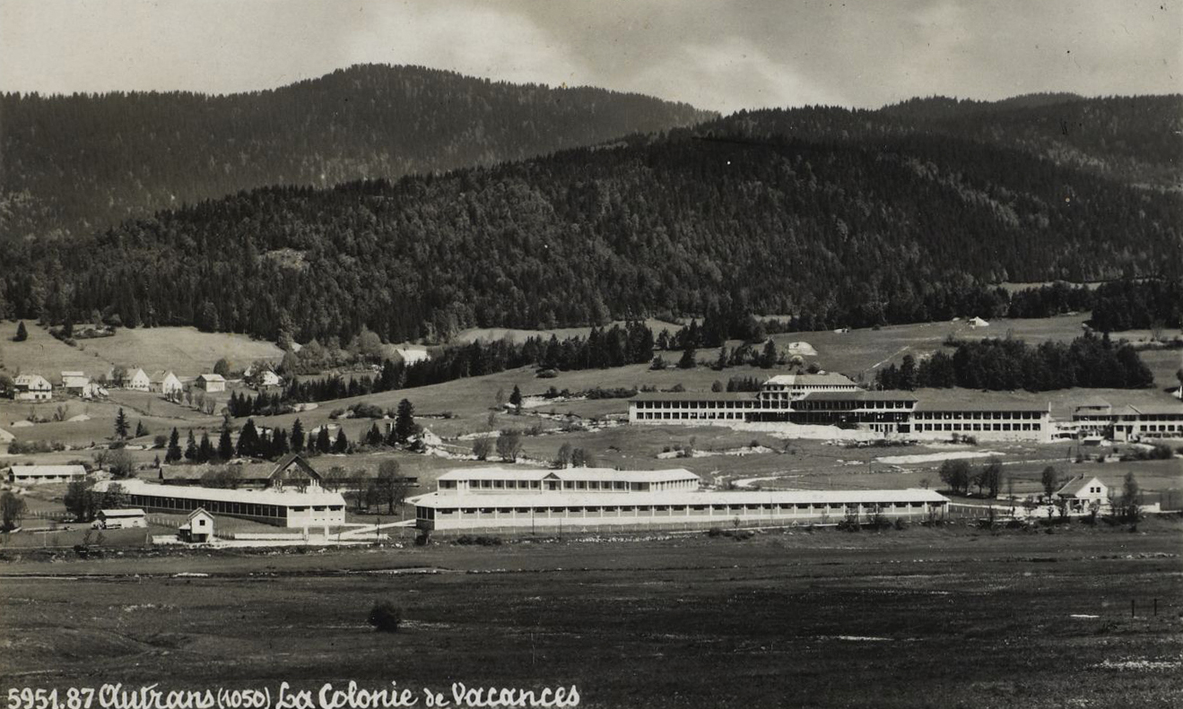 La sanatorium et la colonie de vacances à Autrans.