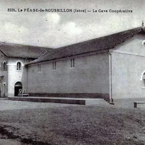 La cave coopérative de Roussillon, carte postale