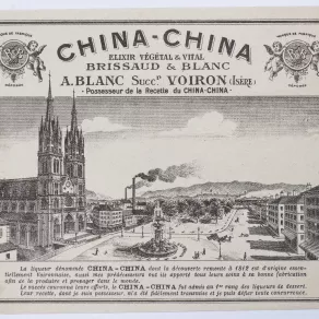 La distillerie China-China à Voiron, entête de lettre © Archives Privées