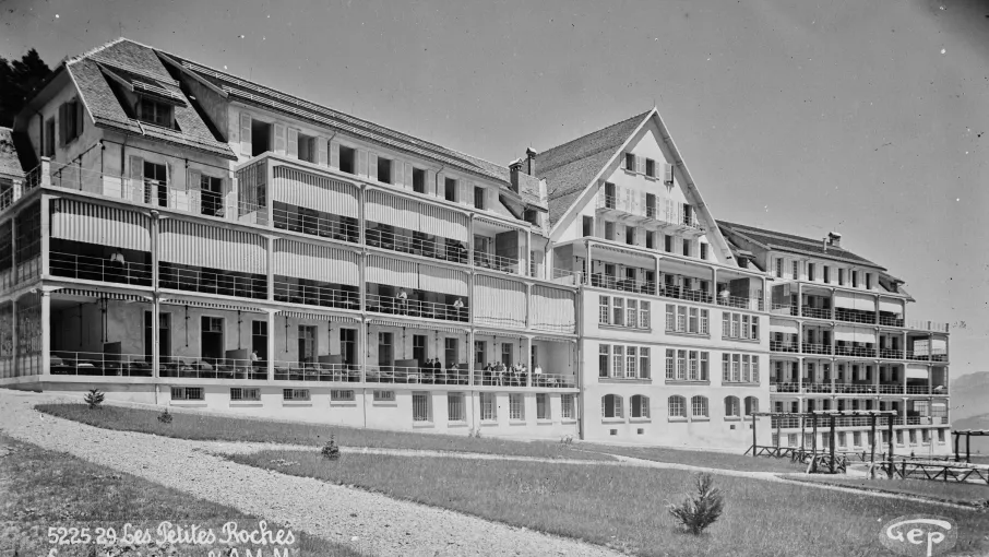Sanatorium de l’Association Métallurgique Minière, Gep photographe, 1933-40 © Coll. Musée dauphinois - Département de l’Isère