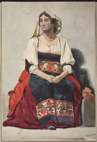 Paysanne italienne, 1847