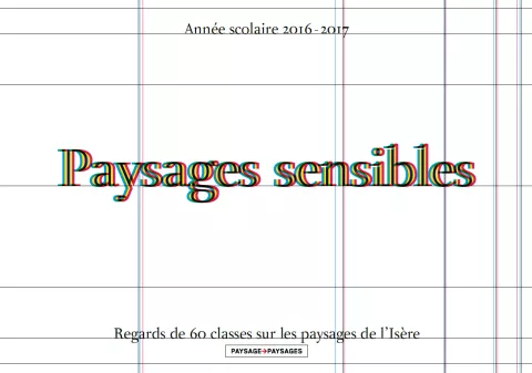 Paysages seibles Arts plasqtique 38 Couverture de la plaquette