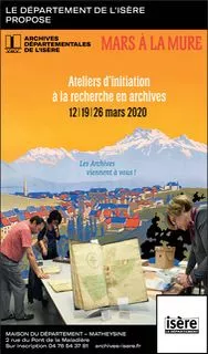 Affiche atelier à  la Mure