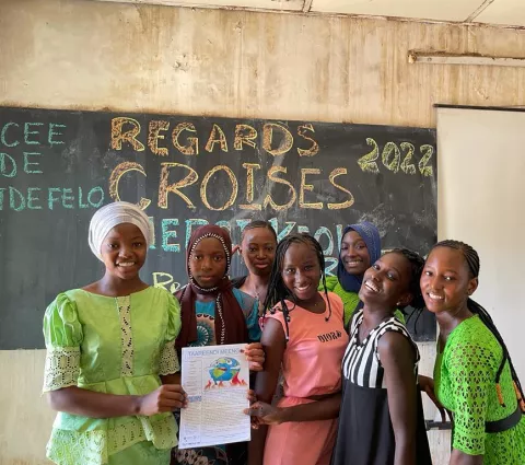Journée de restitution au collège de Dindéfélo ©Tétraktys