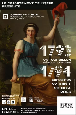 1793-1794. Un tourbillon révolutionnaire. Exposition du 27 juin au 23 novembre 2025