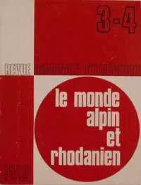 La revue «Le monde alpin et rhodanien» / numéros de mélanges 1975/3-4