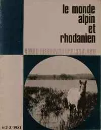 La revue «Le monde alpin et rhodanien» / numéros de mélanges 1981/2-3
