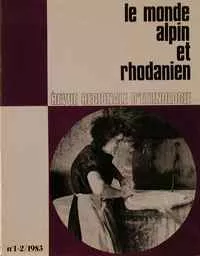 La revue «Le monde alpin et rhodanien» / numéros de mélanges 1983/1-2