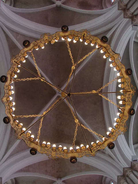 voute de l'église de Bourgoin © Département de l'Isère