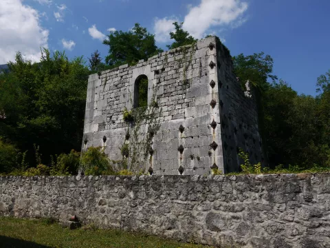 Ancien haut-fourneau Saint Vincent de Mercuze © Patrimoine Culturel / Département de l'Isère