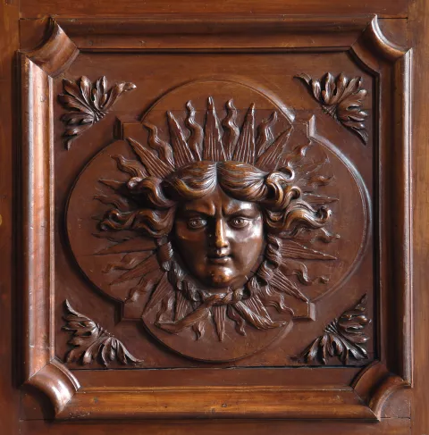 Palais du Parlement © Denis Vinçon Palais du Parlement, décor bois. © Denis Vinçon