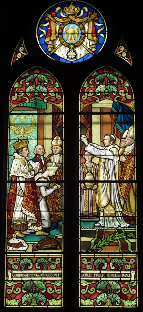 Eglise de Rives, Couronnement de Napoléon Ier, Félix Gaudin © Patrimoine culturel