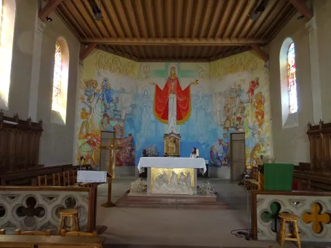 Eglise St-Blaise, Colombe © Patrimoine culturel-CD38