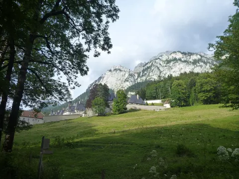 Monastère de la Grande Chartreuse et le Grand som, Saint-Pierre-de-Chartreuse © Patrimoine culturel-Département de l'Isère