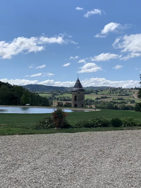 Chateau de Pupetières, Châbons qui inspira Lamartine pour son poème "Le Vallon" © Patrimoine culturel-Département de l'Isère