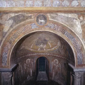 Fresques Abbatiale de Saint Chef © Patrimoine Culturel / Département de l'Isère