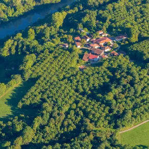 Vue aérienne, Territoire Sud-gresivaudan © Patrimoine culturel-CD38