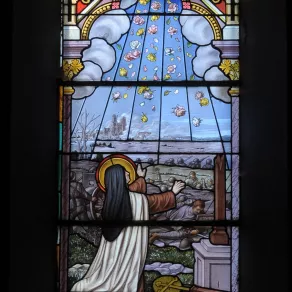 Vitrail de l'église de Gavet © D.Vinçon