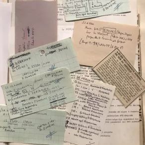 carnets de notes © Patrimoine culturel-CD38