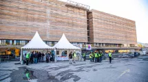 Le bâtiment des Archives en chantier © Studio Fabiani, Département de l'Isère