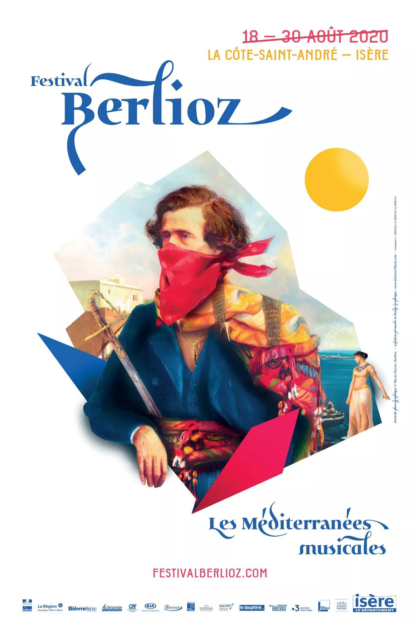 Festival Berlioz 2020 Affiche du festival 2020