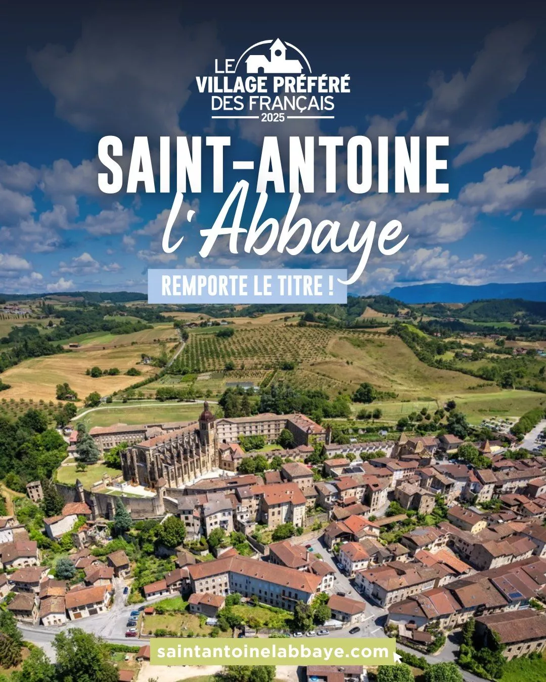 Village préféré des Français 2025 Saint-Antoine-l'Abbaye