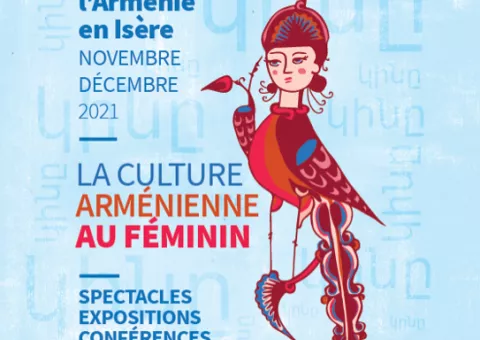 Affiche du Mois de l'Arménie en Isère © Ville de Grenoble 