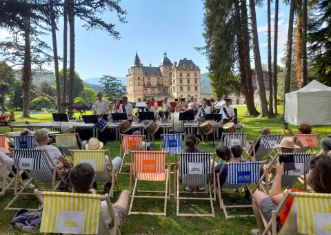 Concert au Domaine de Vizille © Département de l'Isère