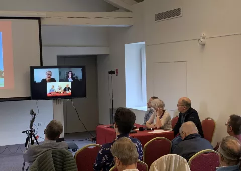 Rencontre Châteaux forts d'Isère 14 octobre 2022 © Patrimoine culturel-CD38