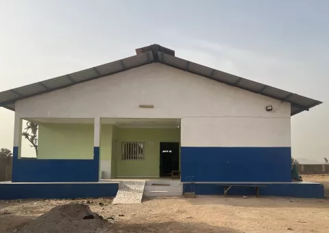 Bantaco doté d’un nouveau poste de santé © Chloé Richard