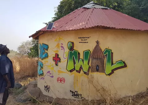 La case de santé d’Iwol ©ESF