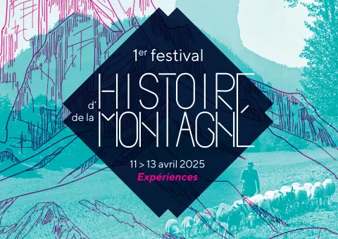 premier festival d'histoire de la montagne : affiche
