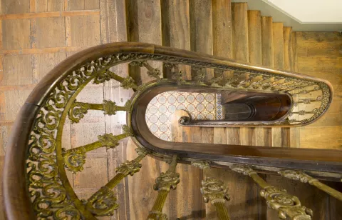 Escalier, demeure Rambaud, Voiron © Denis Vinçon Escalier, demeure Rambaud, Voiron © Denis Vinçon