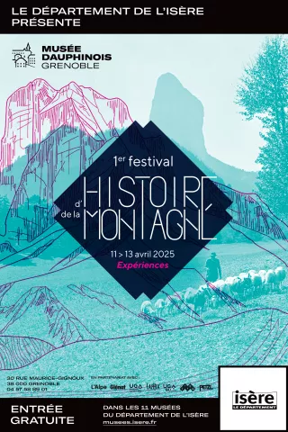 premier festival d'histoire de la montagne : affiche