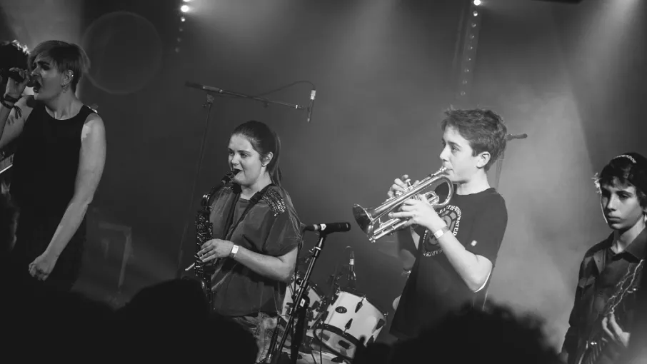Groupe de jeunes musiciens © Maison des pratiques artistiques de Vizille