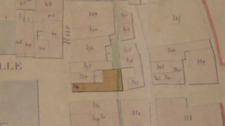 Plan cadastral de 1832