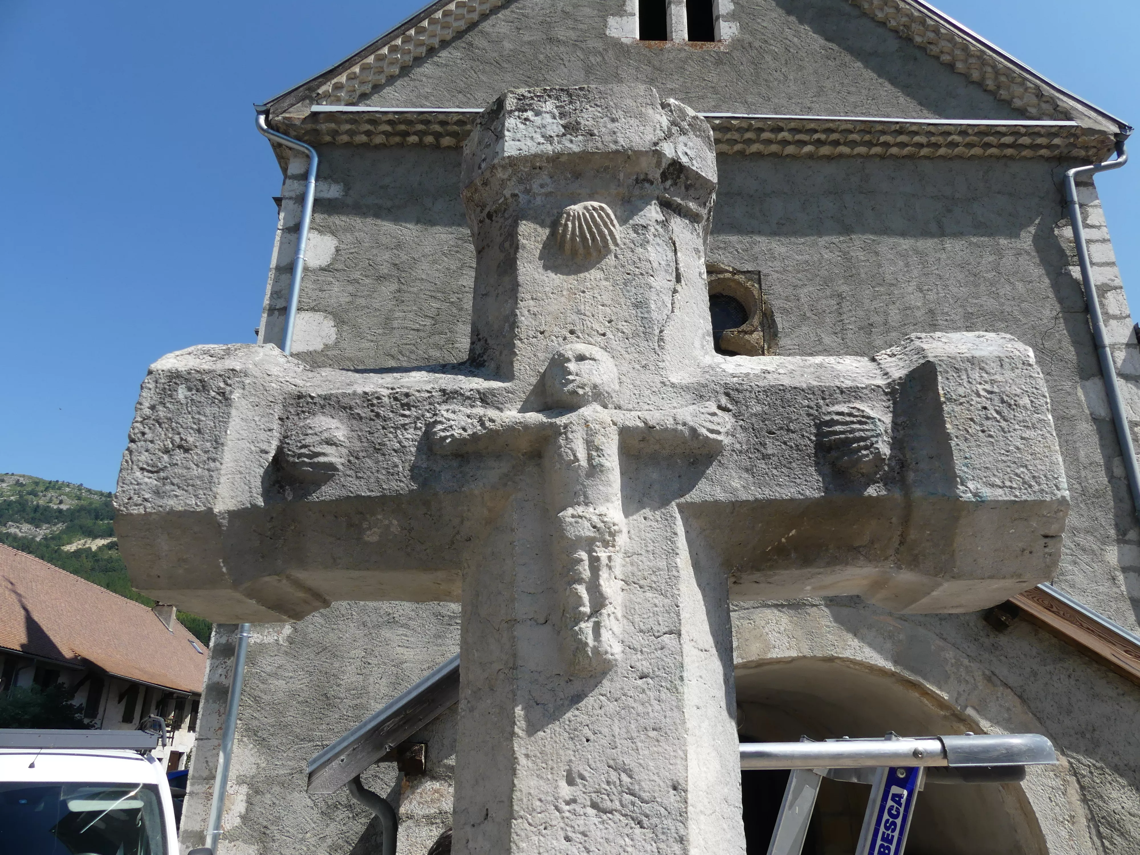 Croix de Saint Jacques Gresse-en-Vercors © Patrimoine culturel Croix de Saint Jacques Gresse-en-Vercors © Patrimoine culturel
