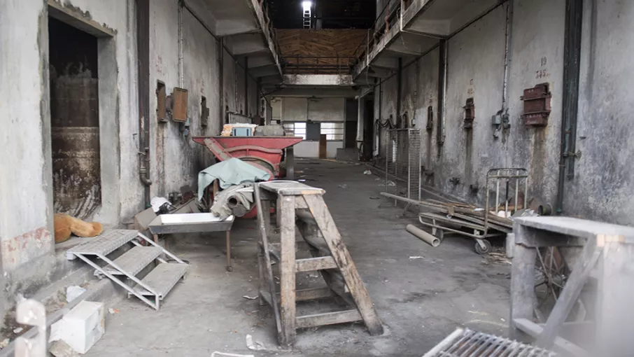 Vue intérieure de la cave du Touvet. © Denis Vinçon / Patrimoine Culturel