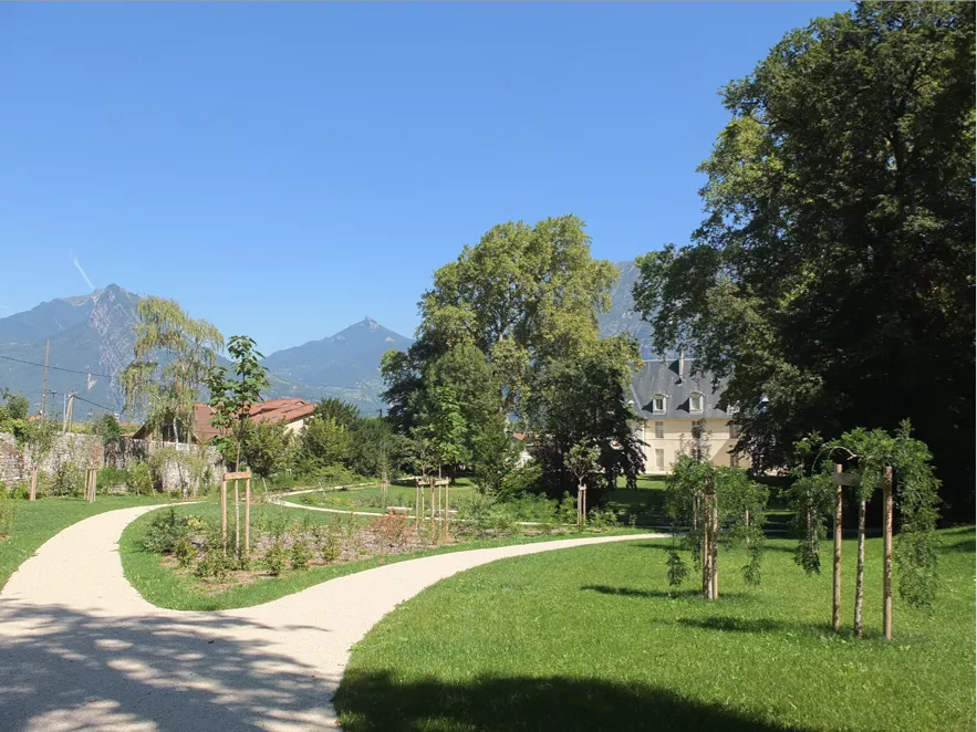 Le jardin anglo-chinois, parc du Château, Sassenage © Jeremy Dupanloup Le jardin anglo-chinois, parc du Château, Sassenage © Jeremy Dupanloup