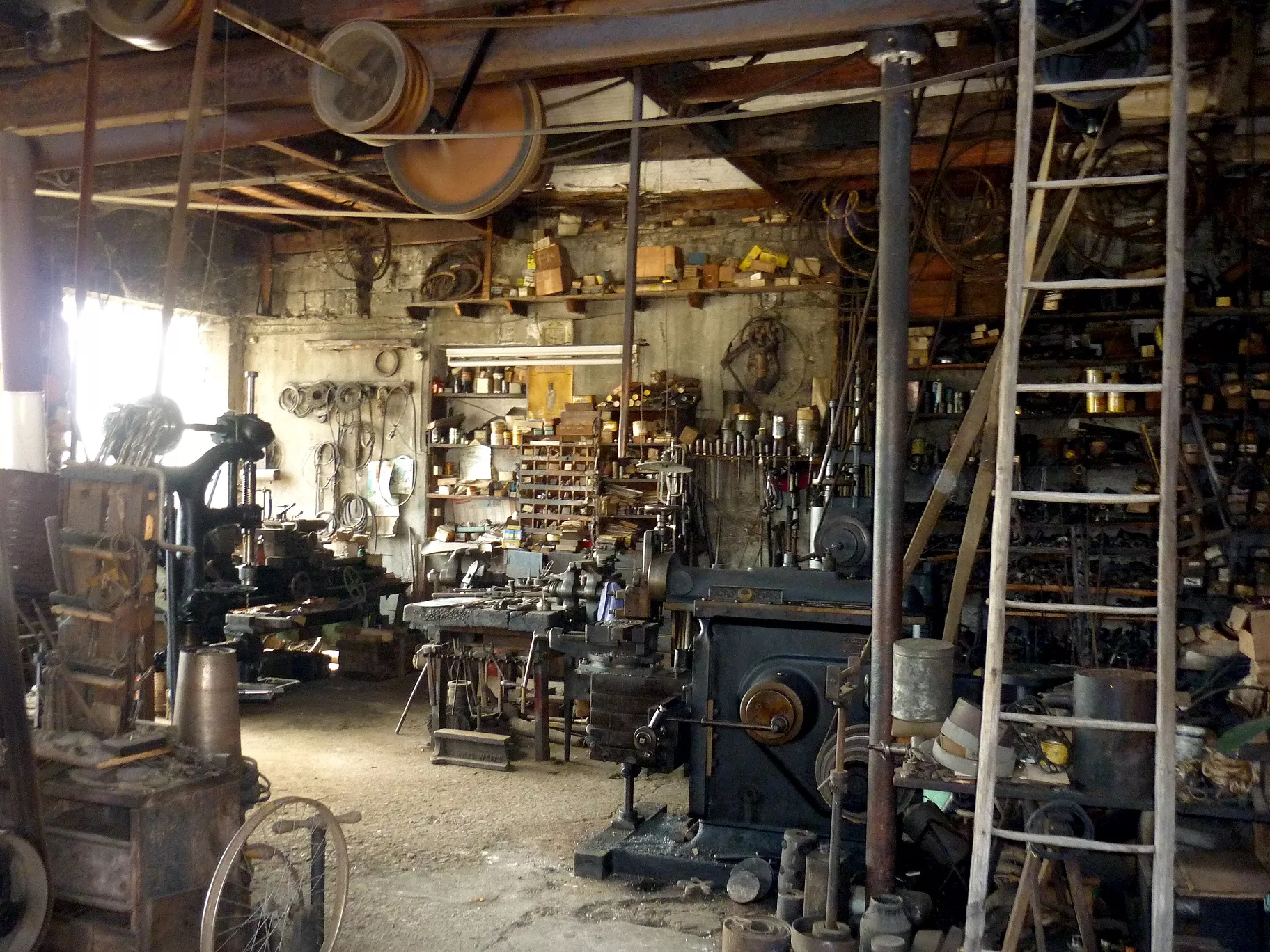 Intérieur de l'atelier Guiguet © Patrimoine culturel-CD38