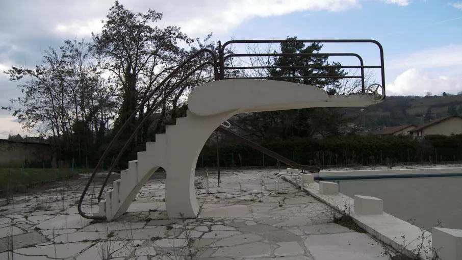 Où se trouve cet étrange plongeoir?