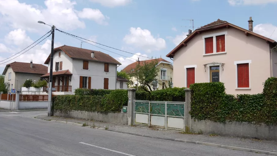 Le lotissement Jouvin en 2016, Voiron © Patrimoine culturel-CD38