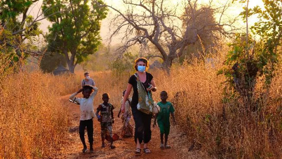 Photo prise lors du circuit test dans la commune de Malinda © Fannie Dupé 