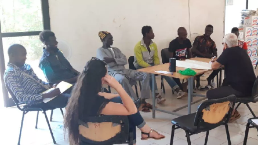 Atelier de discussion avec la communauté Coniagui de Kédougou © Tétraktys