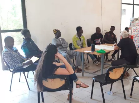Atelier de discussion avec la communauté Coniagui de Kédougou © Tétraktys